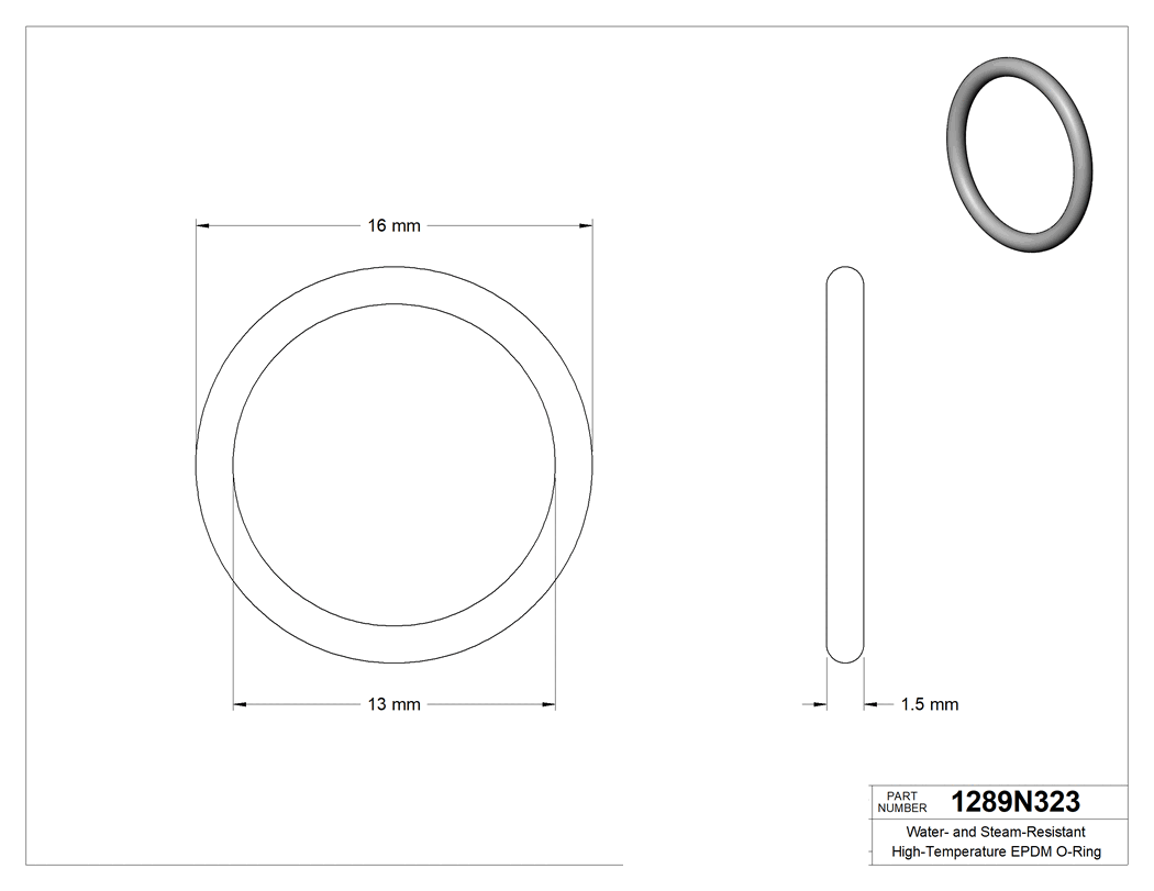 Technical drawing - 1289N323